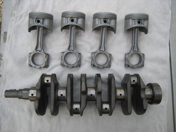 AE86 5AG HKS 中古 USED品】HKS 5AGキット・クランク＆ピストン/AE86 4AGに！(エンジン