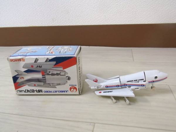 マシンロボ◇ジャンボジェットロボ MR－B747（JAL）(ロボット