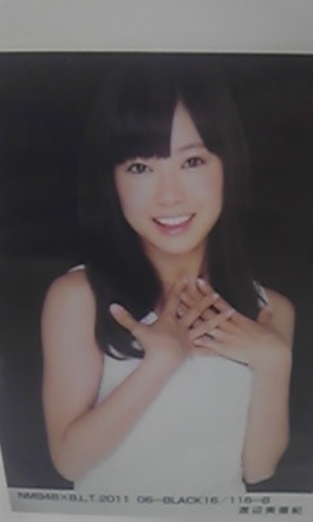 ★NMB48×B.L.T.2011 6月★生写真【渡辺美優紀】B_1