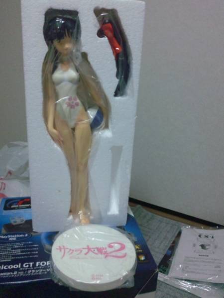 サクラ大戦 2真宮寺さくら 水着Ver.(フィギュア)中古品？(サクラ大戦