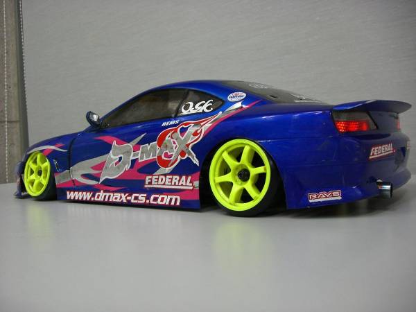 ヨコモ S15シルビア D-MAX風 ストリートリーガル仕様 ドリフト(ボディ