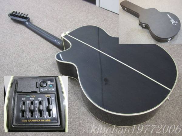 美品！ Takamine PT-106-6 エレアコ 長渕剛 アコギ Takamine PT-106-6】6連シングルヘッド 長渕剛 タカミネ(タカミネ