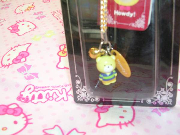 ☆サンリオ☆ハウディ☆howdy!☆原色図鑑☆根付け☆クマ☆(サンリオ