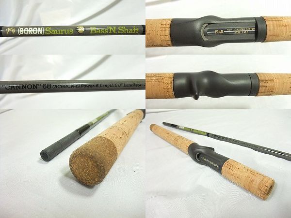 ザウルス　ボロンシャフト 美品ザウルス ボロン バシングシャフトBC68CN-6 キャノン68(1ピース