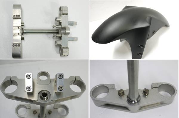 XJR1200 XJR1300用Y'S GEAR SOQI製倒立フォーク&ステムset(フロント