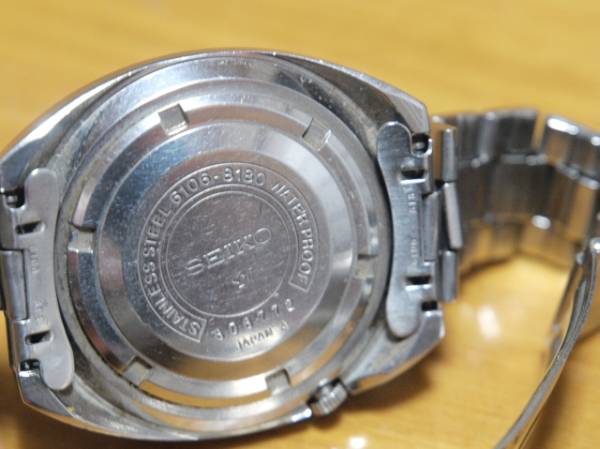 VINTAGE 6106-8629 SEIKO DX 17 Jewel Automatic Men's Wristwatch Stainless +  Band $90.00 - PicClick
