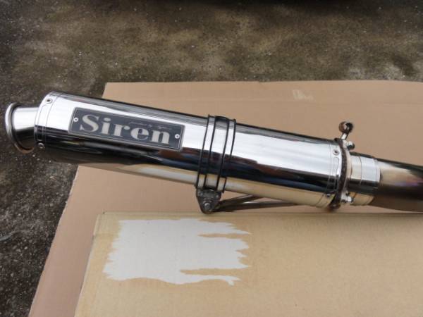 TYPHON製 MAXAM マグザム SIREN セイレーンマフラー(マフラー本体