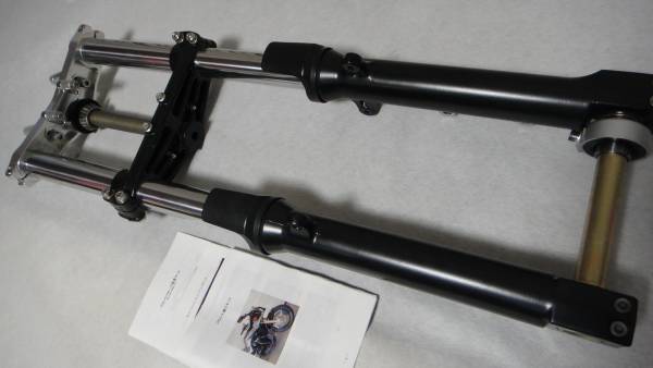 ▽ GPZ900R / ZRX1200 43φフロントフォーク流用キット ▽(フロント