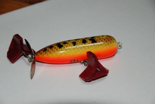 オールドヘドン HEDDON マグナムトーピード BRS 茶スイカ オールドヘドン マグナムトーピード BRS 茶スイカ 直ペラ(スイッシャー