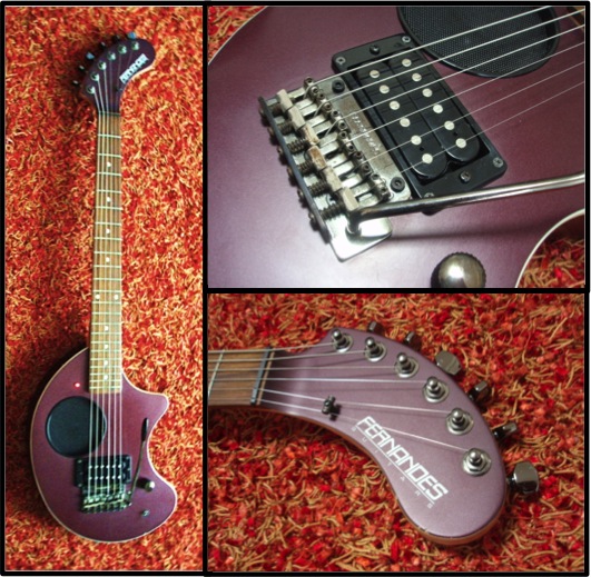 フェルナンデス zo-3 芸達者 トレモロ アーム 専用ギターケース付き