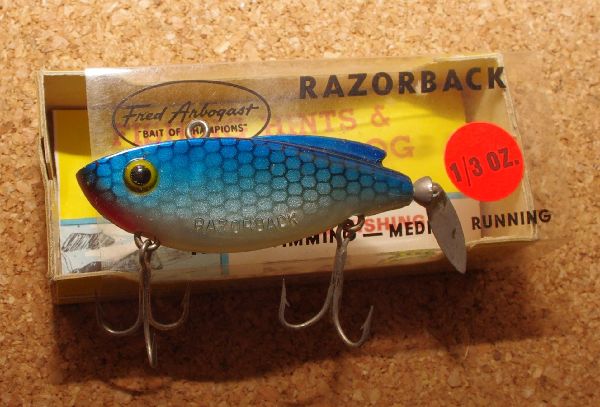 FRED ARBOGAST/アーボガスト RAZORBACK/レザーバック(バイブレーション)|売買されたオークション情報、yahooの商品 ...