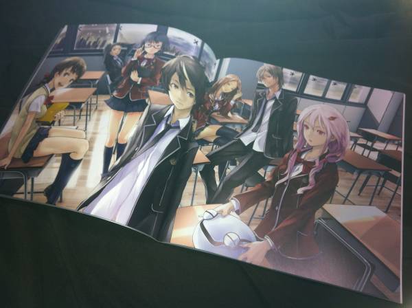 送料無料☆ギルティクラウン 原画集 GUILTY CROWN redjuice (イラスト
