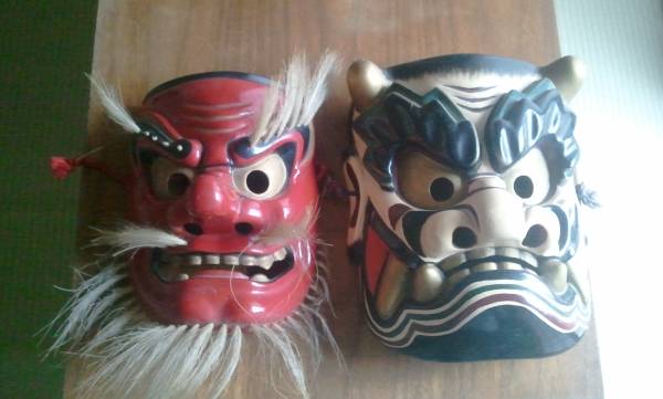 備中神楽面 鬼 天狗 木製 聖祐 作 飾面置物 その他 売買されたオークション情報 Yahooの商品情報をアーカイブ公開 オークファン Aucfan Com