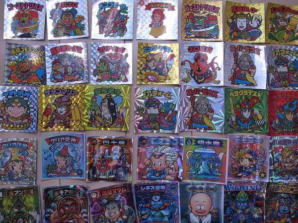 ビックリマン　シール セット 113枚　ゼウス　旧レア_3