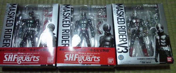 ☆1スタ 仮面ライダーNEXTセット1・2号・V3/オーズ/フォーゼ_1