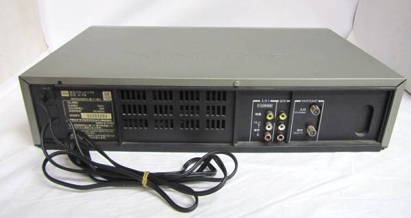 東芝 アリーナ ビデオデッキ VHS Hi-Fi カセットVTR A-F8 98年製(VHS