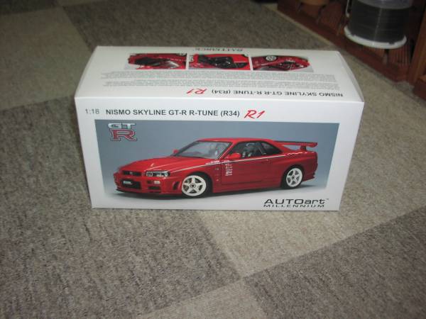 1⁄18 GT-R オートアート R34 スカイライン 日産 ニスモ AUTOart Z-tune