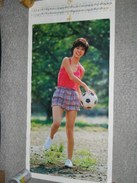 桜田淳子 カレンダーの1枚 ショートパンツ 72,5×35cm(さ行)｜売買