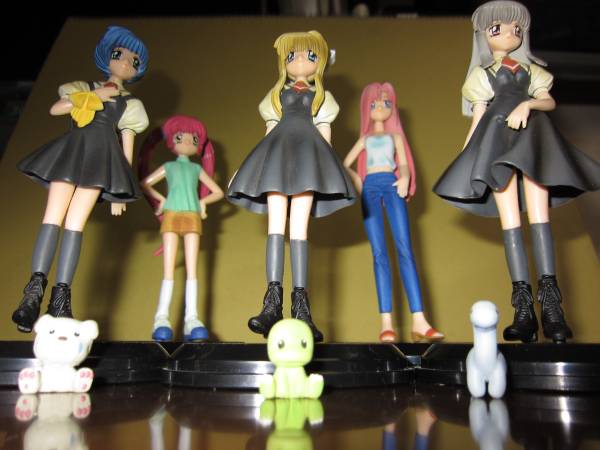Air キャラクターフィギュア 全5種セット 台座付 Key その他 売買されたオークション情報 Yahooの商品情報をアーカイブ公開 オークファン Aucfan Com