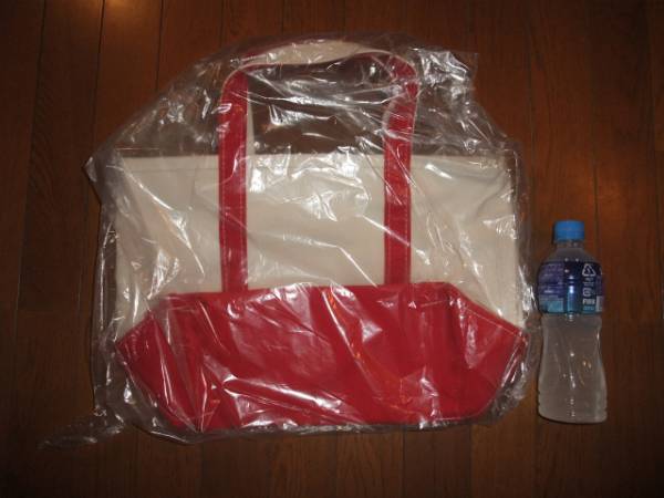▼L.L.Bean キャンバス トートバッグ 赤 LLビーン M_2