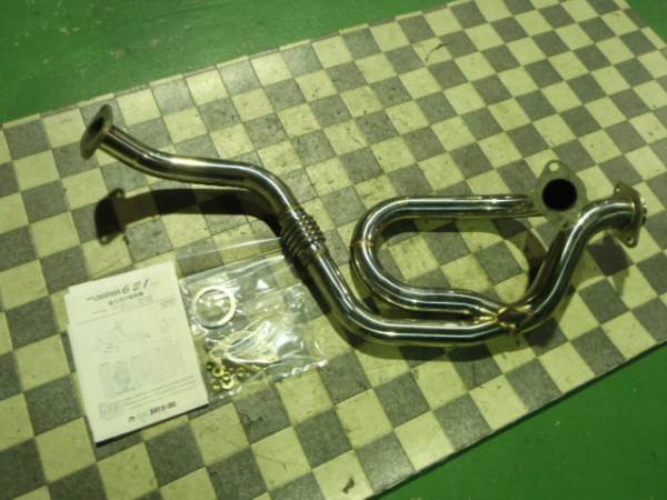 10 アルファード 30 エスティマ RS-R 621 等長フロントパイプ(エキマニ  