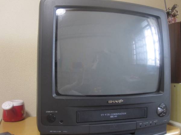 激安中古☆SHARP シャープVT-14M20 ブラウン管テレビ ビデオ