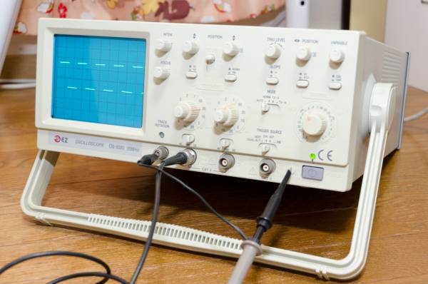 中古 オシロスコープ OS-5020 プローブ２本付き_1