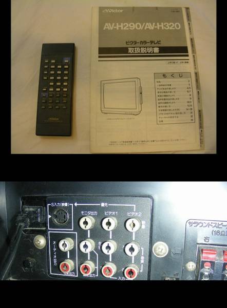 ビクターVictor NETWORK GIGA AV-H290 ブラウン管テレビ29インチ