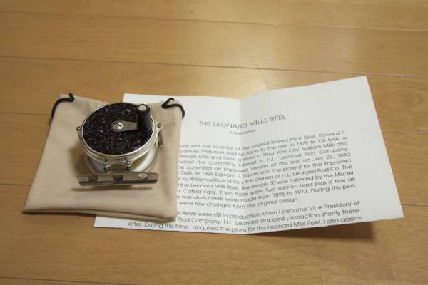 Leonard Mills Reel 44 Ron Kusse レナードミルズ フライリール(フライ