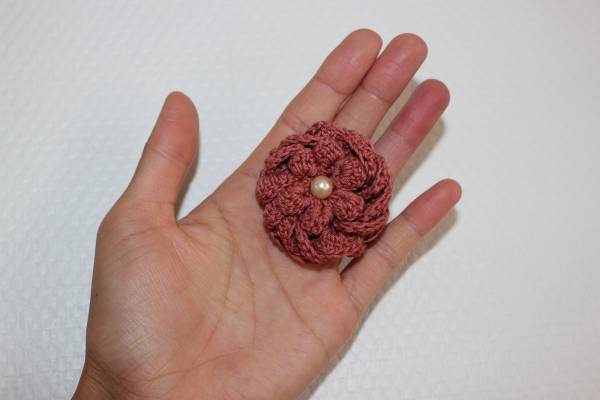 215★ハンドメイド★お花モチーフ★ヘアゴム★_3