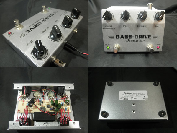☆Fulltone BASS-DRIVE☆レア美品!初期コンプカットmxr sans ebs 