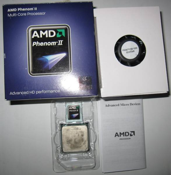 AMD Phenom II X4 945 3.0G 6MB L3 C3 95W BOX AM3 CPU 4コア_2