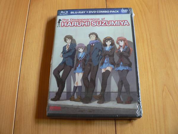 涼宮ハルヒの消失　ブルーレイとDVDコンボ　北米版　新品_1