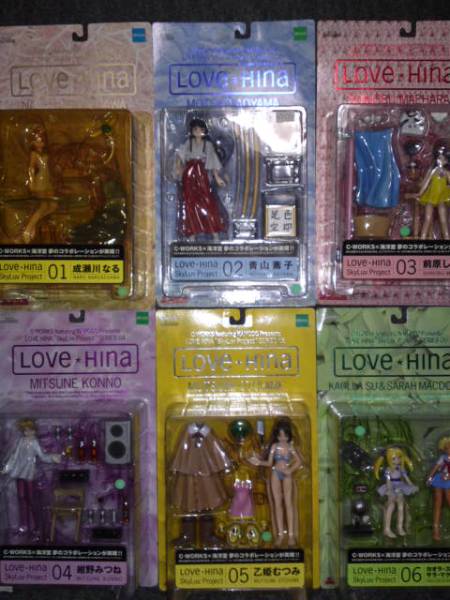 C-WORKS/海洋堂 SkyLuｖ Project/ラブひな　全6種新品未使用 C-WORKS/海洋堂 SkyLuv Project/ラブひな 全6種新品未使用