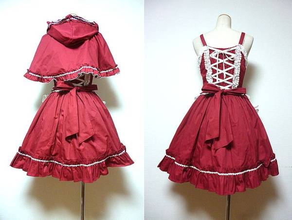 新品BABY.the STARS◇赤ずきんちゃんJSK &ケープセット Angelic