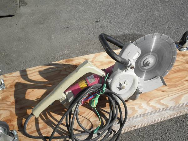 ♪COMTECH 電動コンクリートカッター EC-305D コムテク吸塵式 