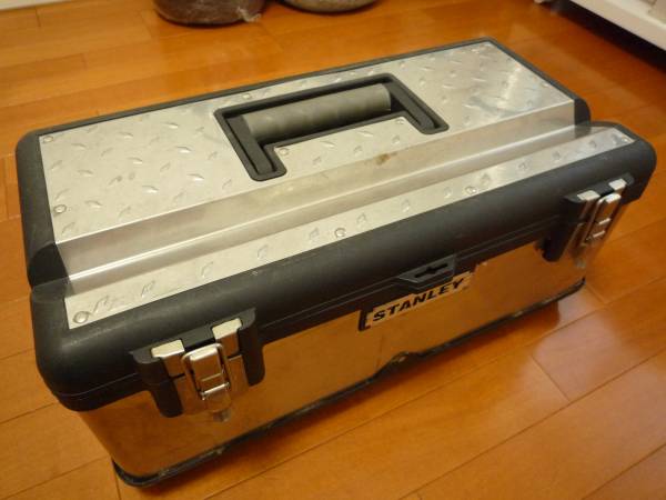 スタンレー ステンレス ツールケース 中古 STANLEY 工具箱(携行型 