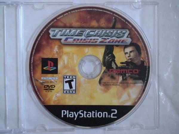PS2 タイム クライシスゾーン Crisis Zone 日本未発売 北米版 