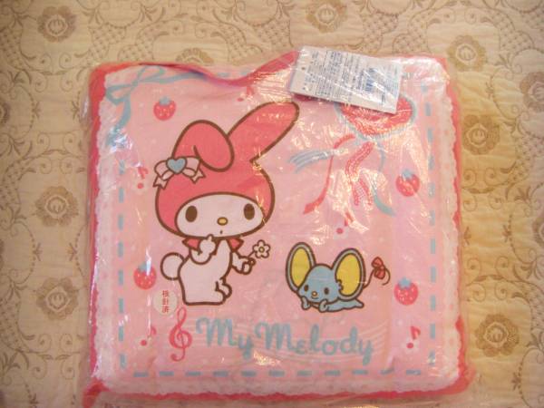☆新品 サンリオ マイメロディ 防災頭巾の座布団 入園に♪☆(座布団