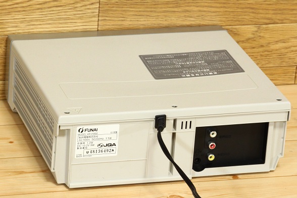超小型 FUNAI Hi-Fi 再生専用VHSビデオデッキ VP-H302の入札履歴