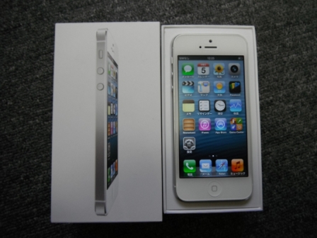 ★☆新品未使用◆ソフトバンク　iPhone5 64GB ホワイト◆_1