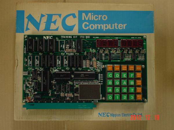 マイコントレーニングキット NEC TK80E（専用電源付 