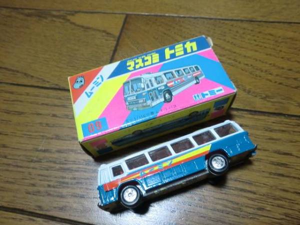 ☆絶版マスコミトミカ ムーミン バージョン 三菱ふそうバス