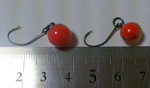 魚卵フック イクラ エッグ エリア 管釣り用自作２つセット A スプーン 売買されたオークション情報 Yahooの商品情報をアーカイブ公開 オークファン Aucfan Com