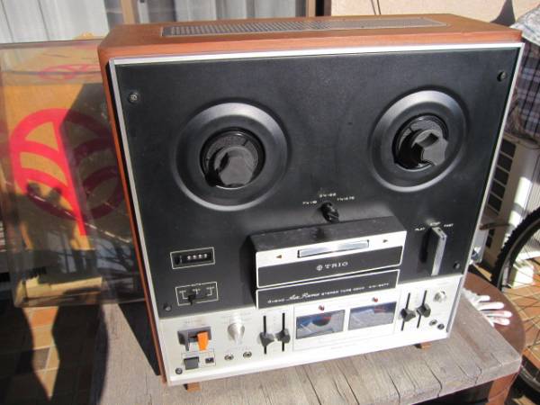 □TRIO オートリバーステープデッキ KW-5077(オープンリールデッキ