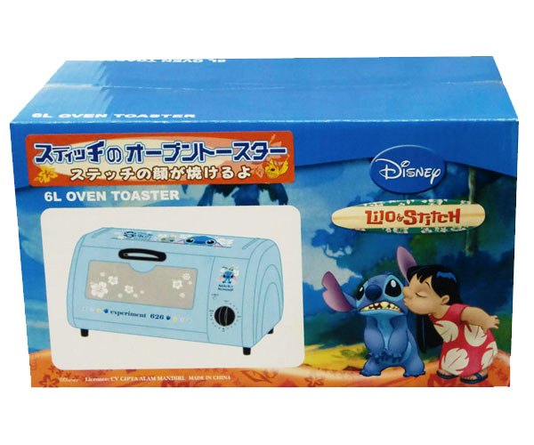 スティッチのトースター スティッチの顔が可愛く焼ける！オーブントースター(トースター)｜売買