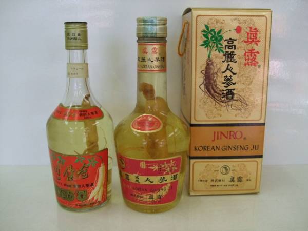 古酒 JINRO 高麗人参酒 朝鮮人参酒 2本セット 未開栓(飲料)｜売買され 