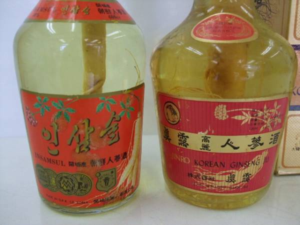古酒 JINRO 高麗人参酒 朝鮮人参酒 2本セット 未開栓(飲料)｜売買され 