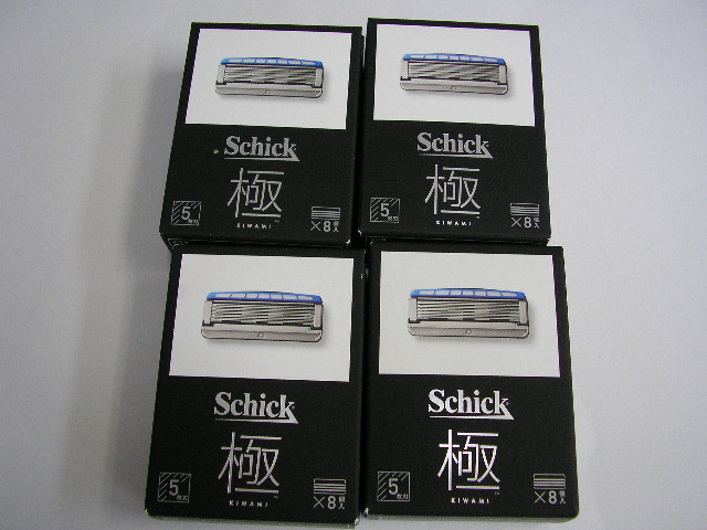 替刃 シック｜ハイドロ極パワー 普通肌 (8コ) シック カミソリ Schick