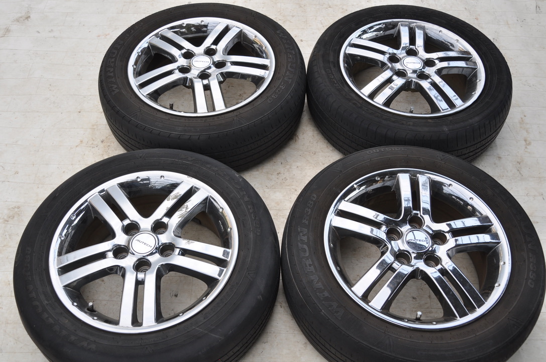 【送料無料，HOT】 RAYS製 日産純正１６インチ C25セレナ AUTECH 6J+45 195/60R16 4本 NISSAN レイズ オーテック(ラジアルタイヤ)｜売買されたオークション情報、yahooの商品情報をアーカイブ公開 - オークファン 5穴